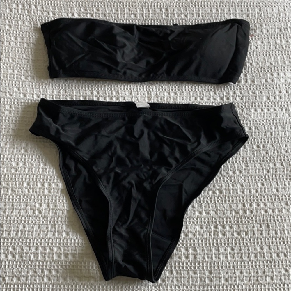 Strapless High Waited Bikini